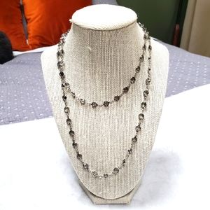 Touchstone Crystal Black Diamond Chanelle Necklace